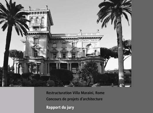 Restrukturierung Villa Maraini, Rom