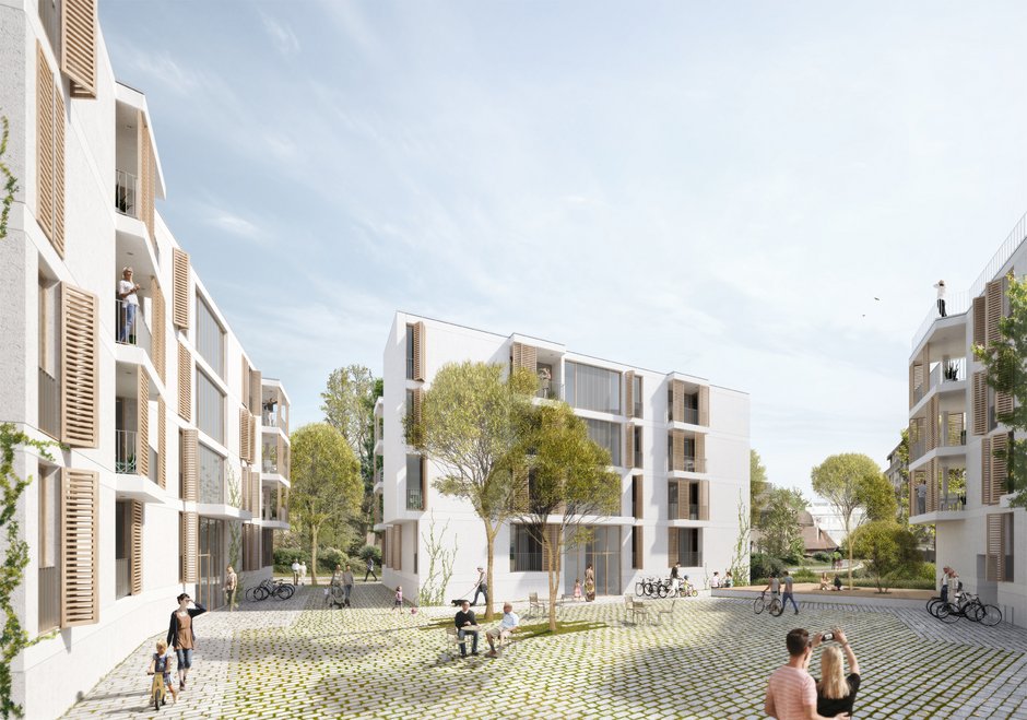 Visualisierung Innenhof